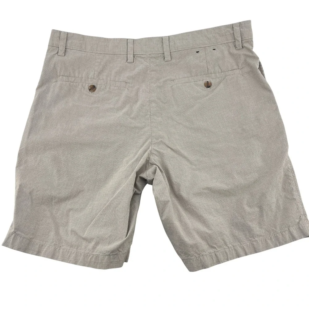 Banana Republic Aiden Shorts Mens 36 Grey Khaki Bundle 2 Pairs‎